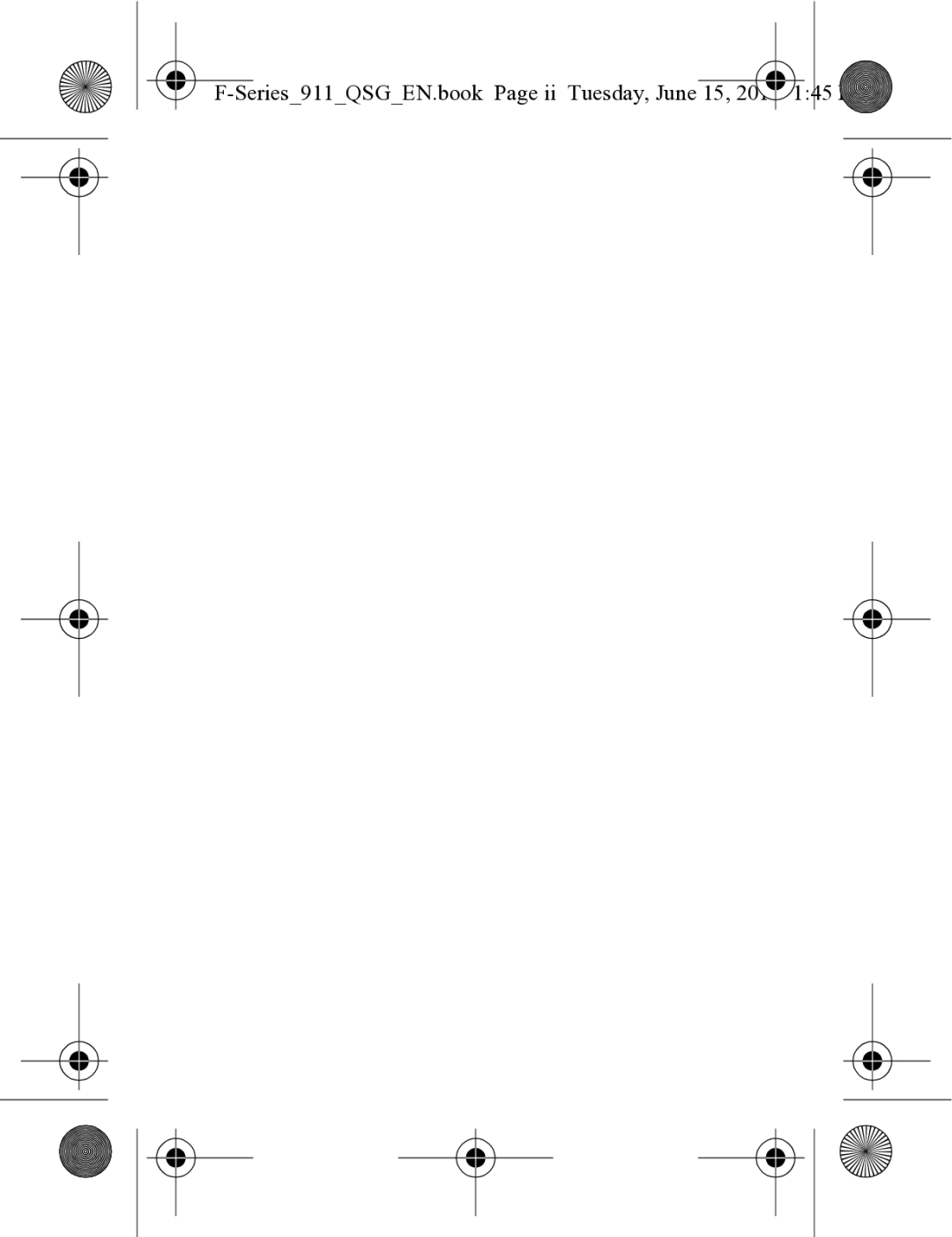 Motorola XT3 quick start Series911QSGEN.book Page ii Tuesday, June 145 