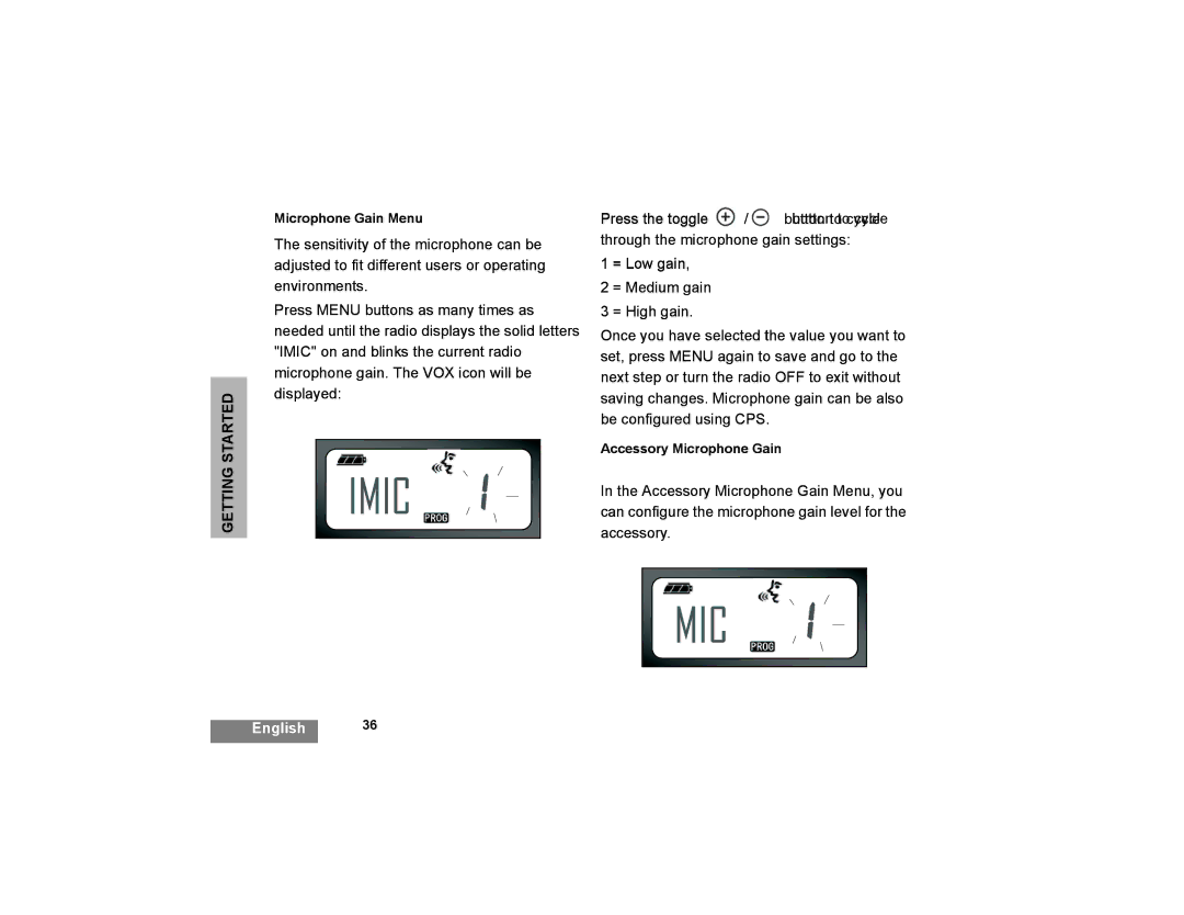 Motorola XTNi Series manual Imic 