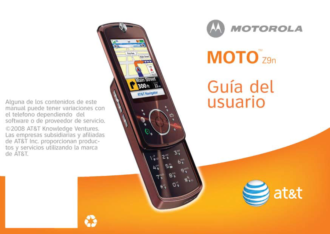 Motorola Z9n manual 