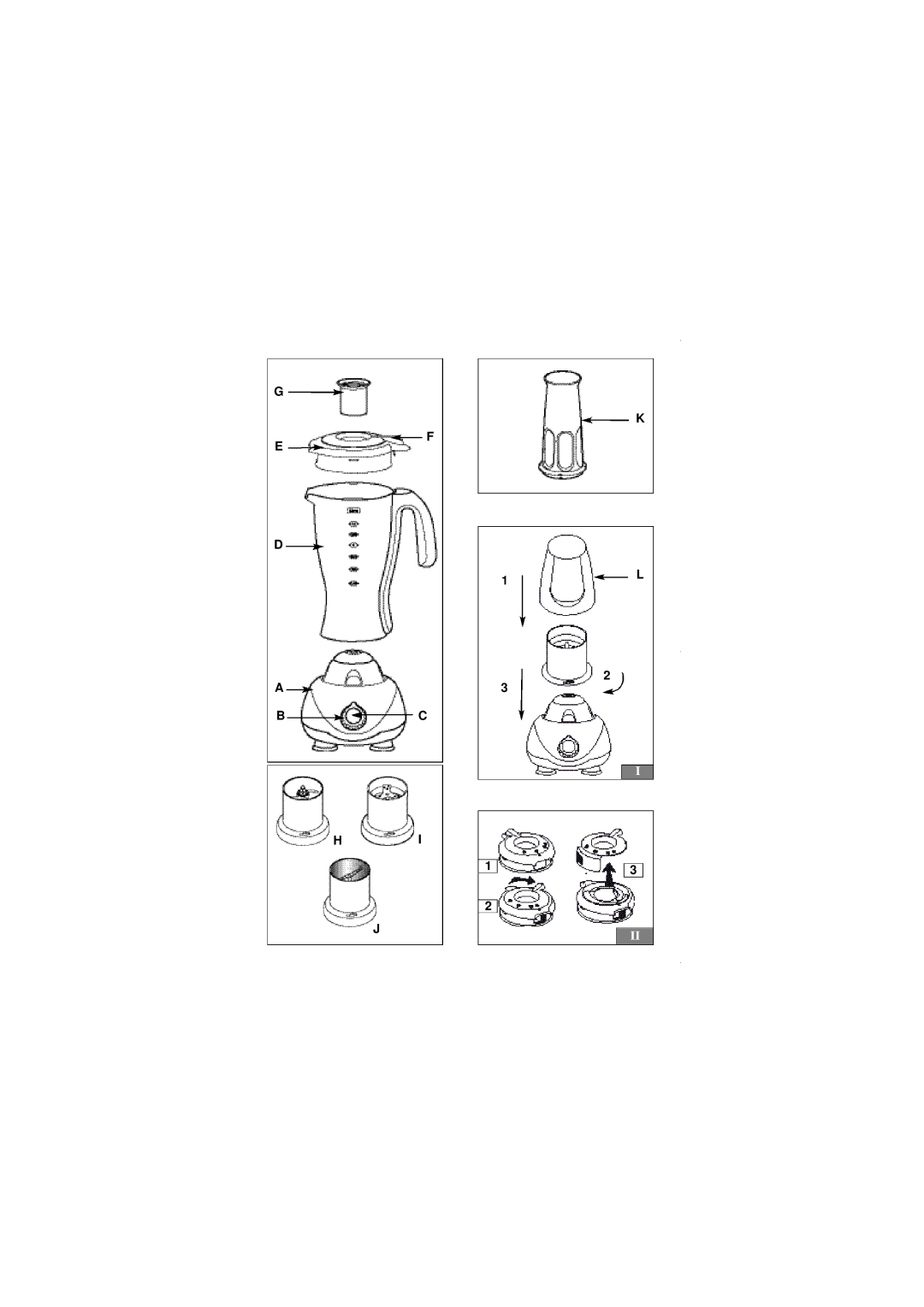 Moulinex Blender Jug manual 