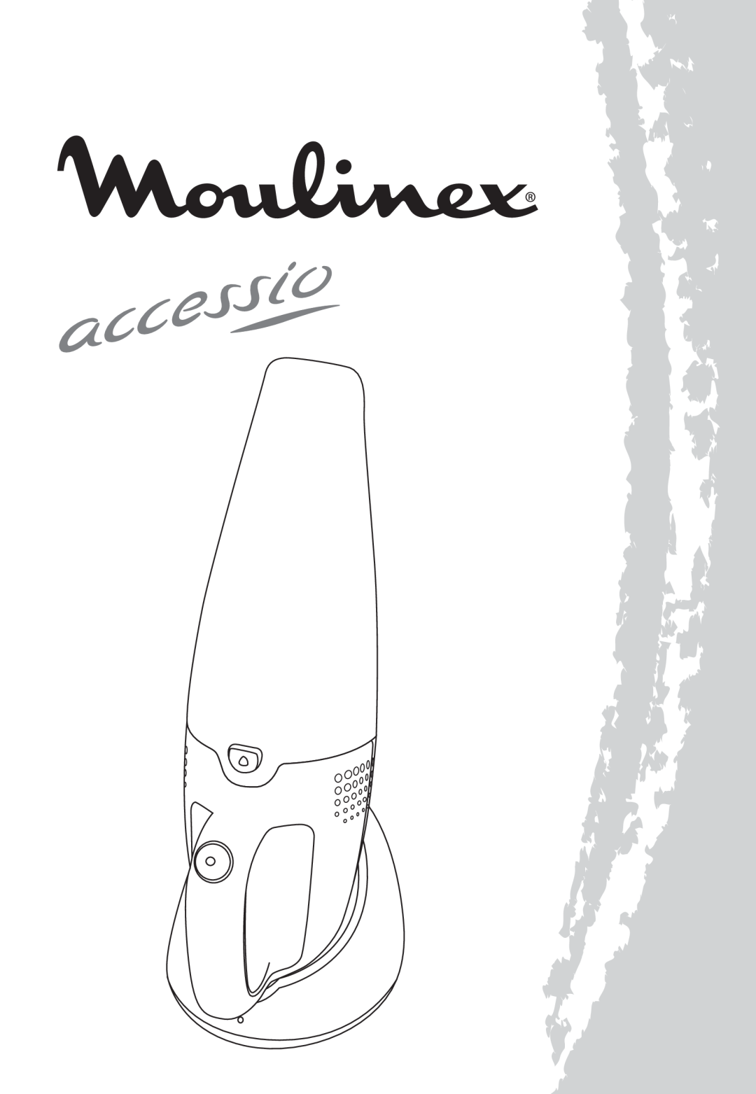 Moulinex HAND-HELD VACCUUM CLEANER manual 