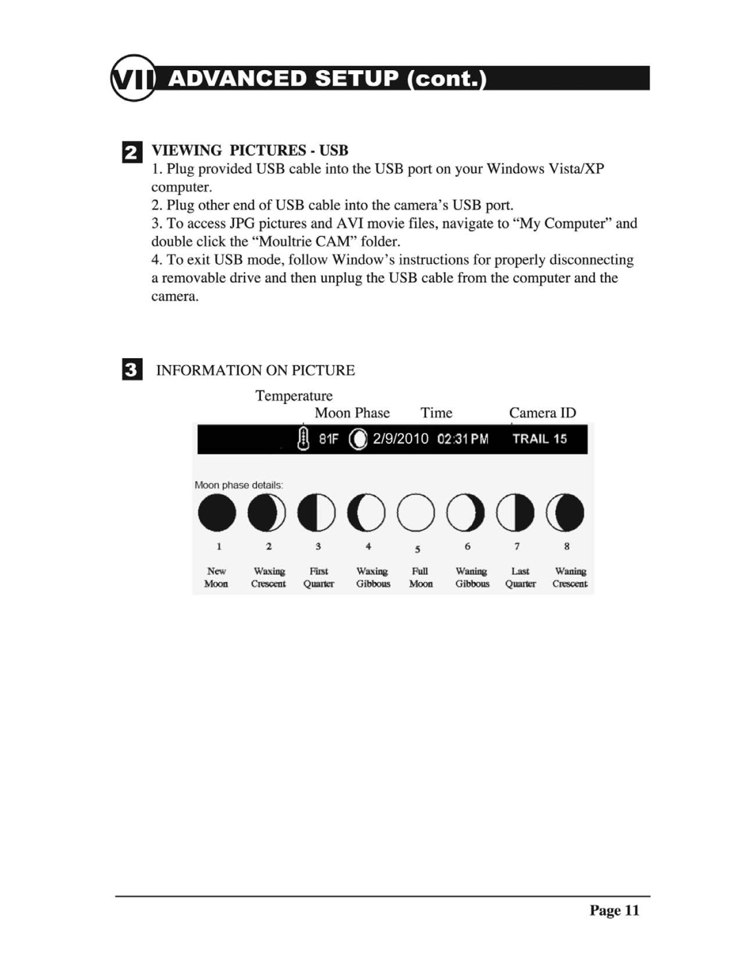 Moultrie I35 manual 