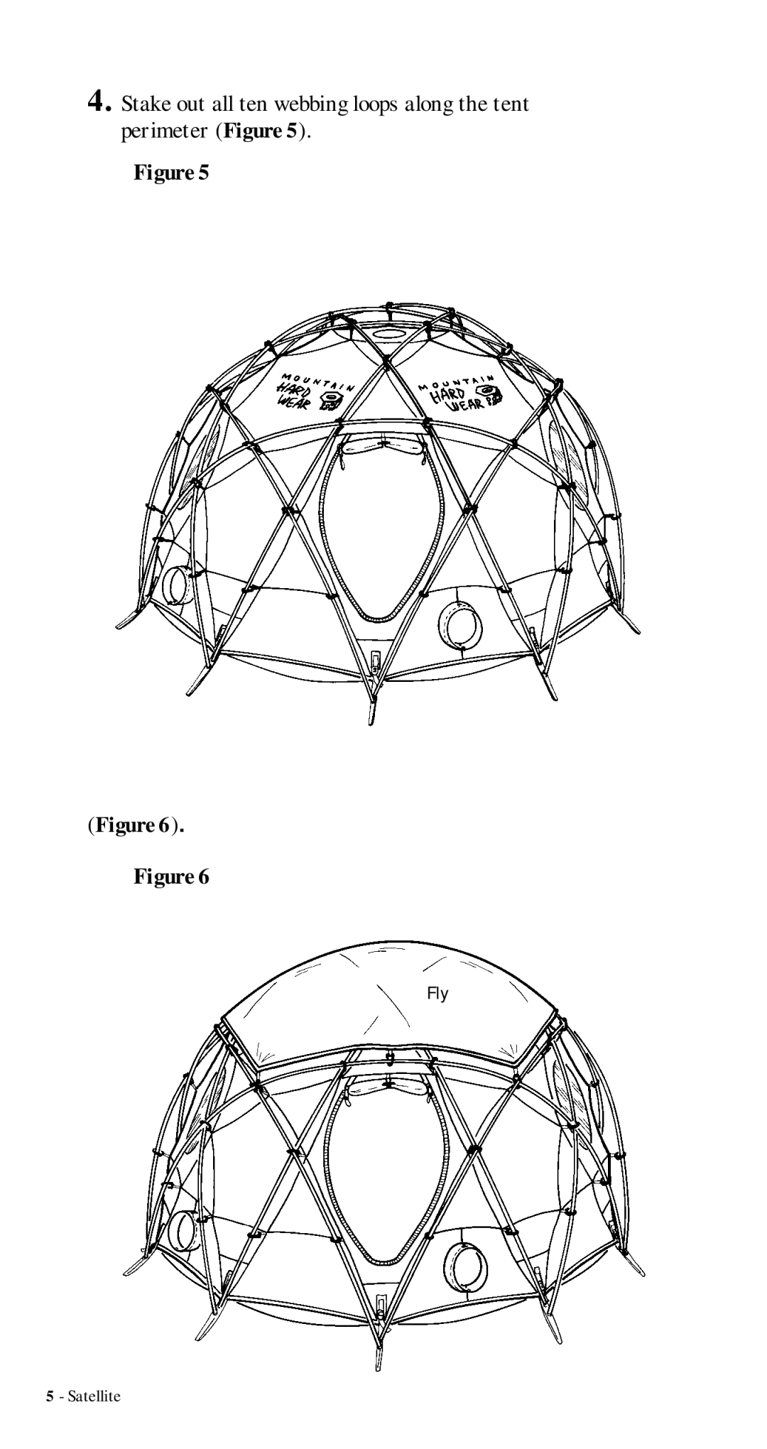 Mountain Hardwear Satellite manual Fly 