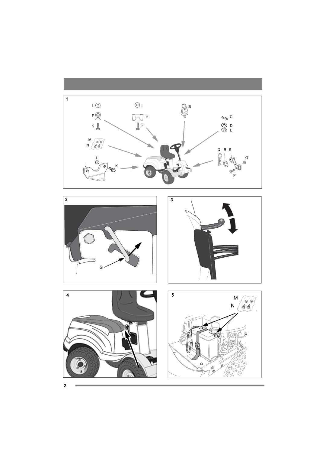 Mountfield 4155H, 4135H, 4155 H 4WD manual 