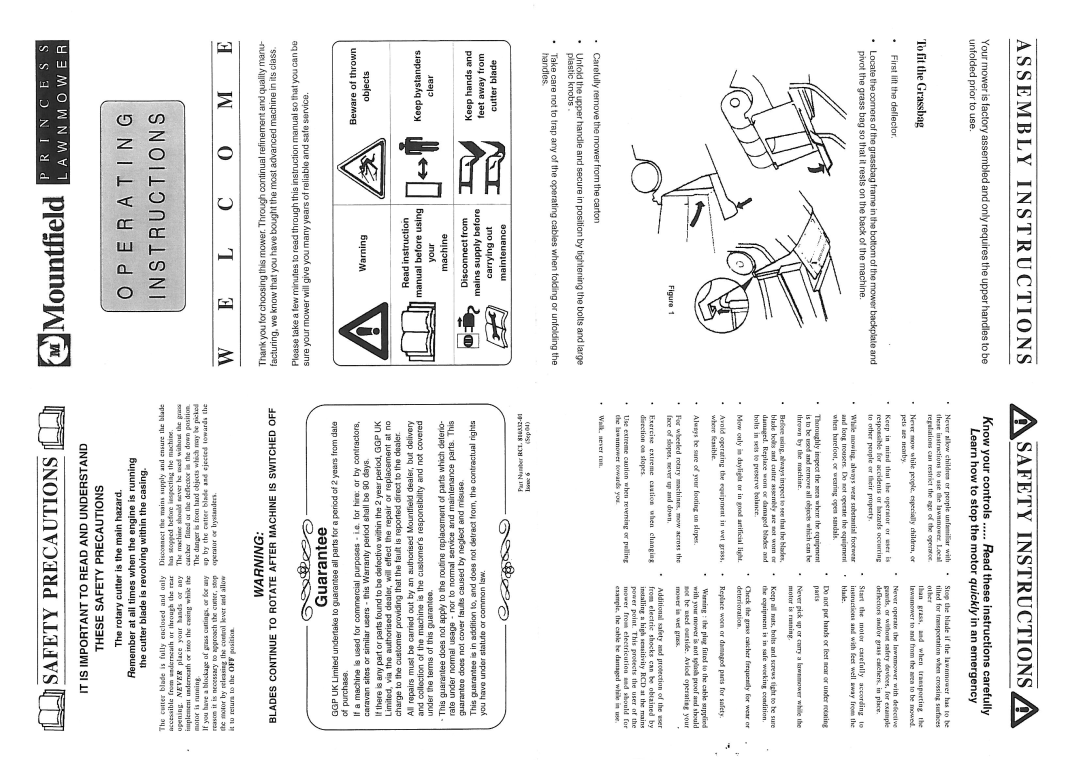 Mountfield RCL810332-01, MP84401-05 manual 