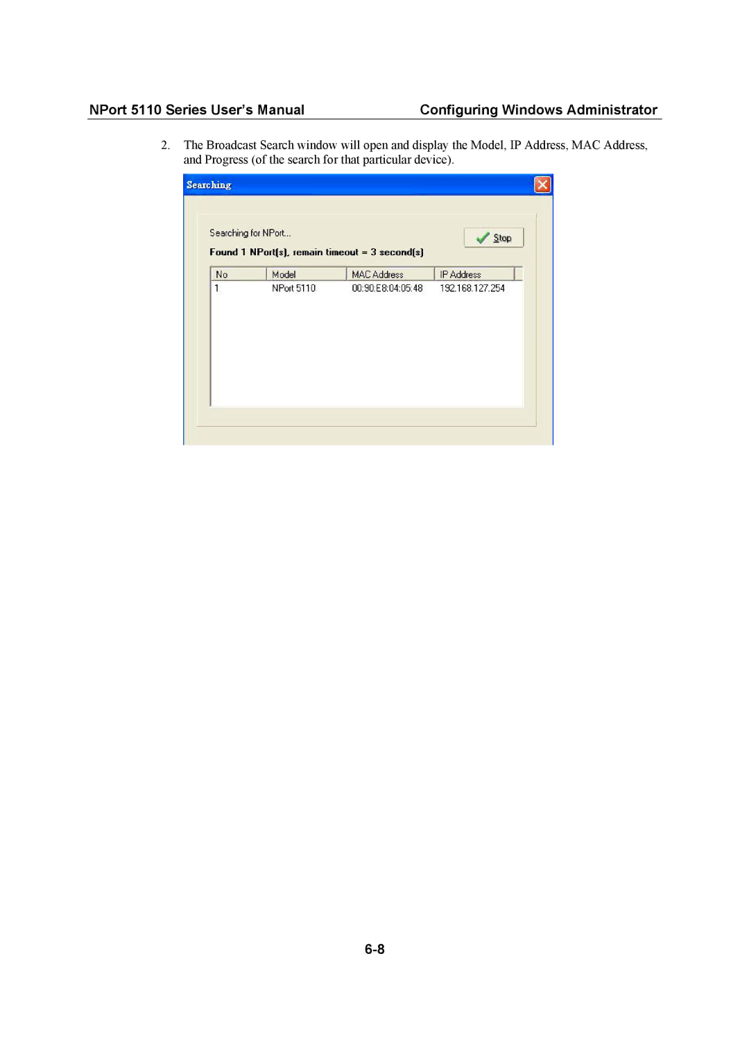 Moxa Technologies 5110 Series user manual 