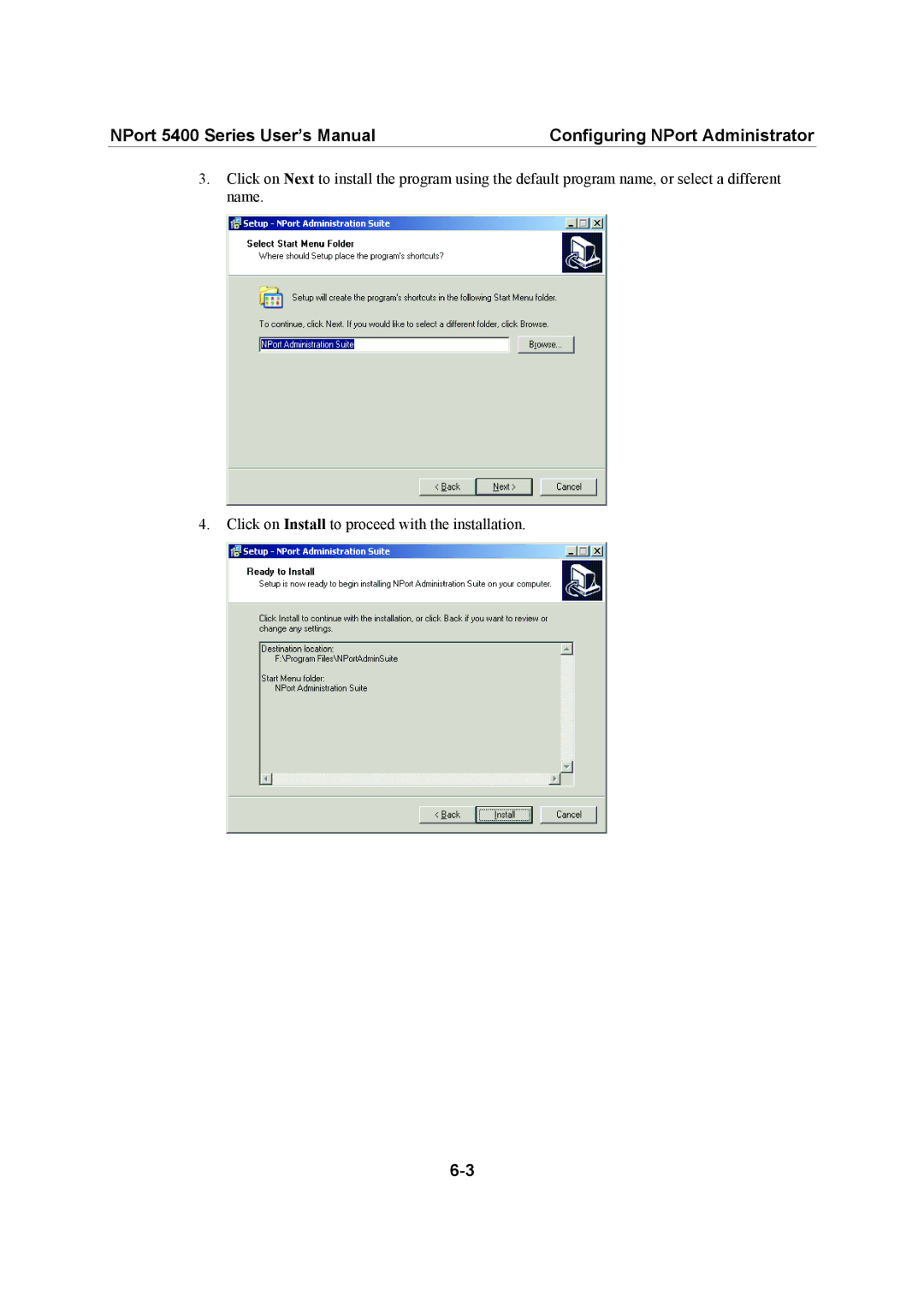 Moxa Technologies 5400 Series user manual 