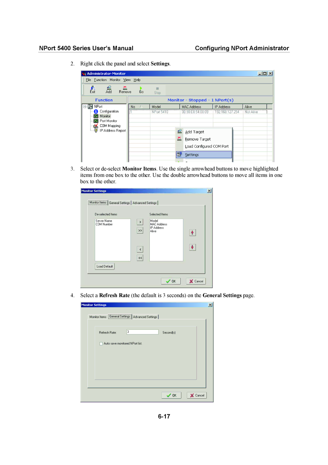 Moxa Technologies 5400 Series user manual 