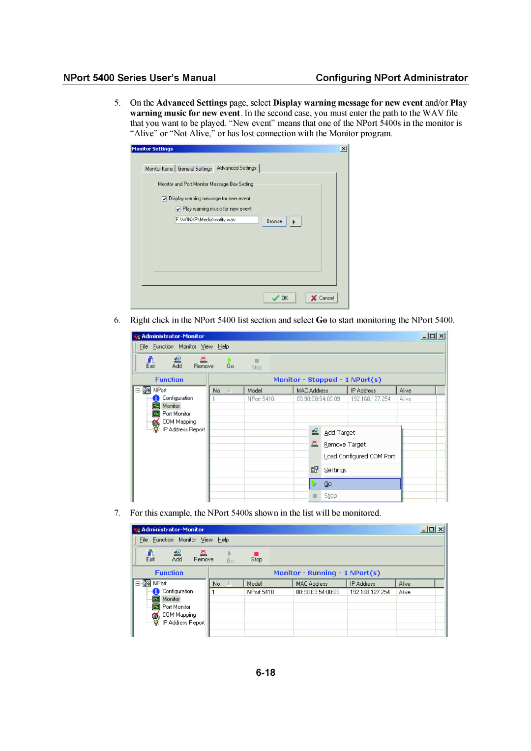 Moxa Technologies 5400 Series user manual 