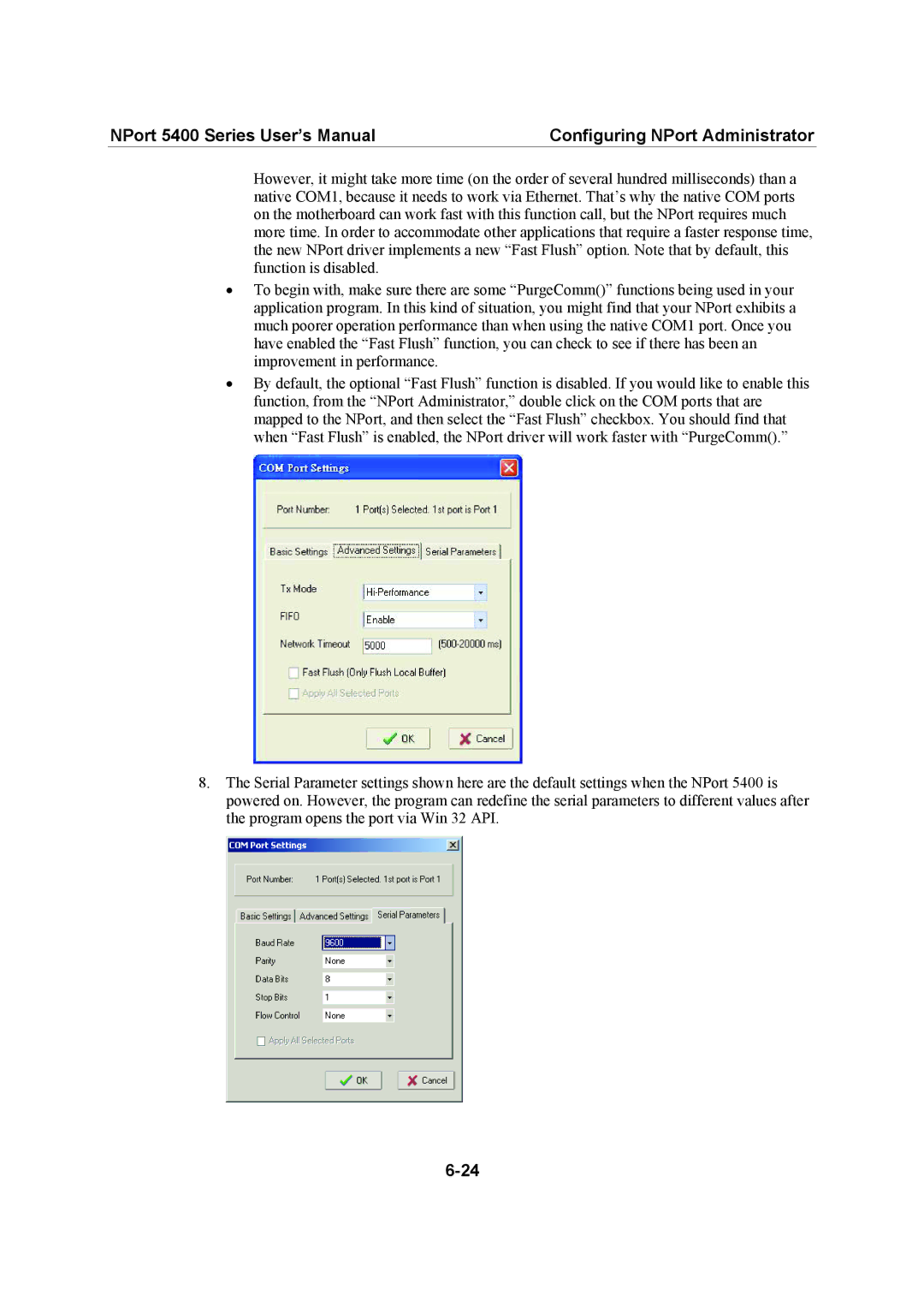 Moxa Technologies 5400 Series user manual 