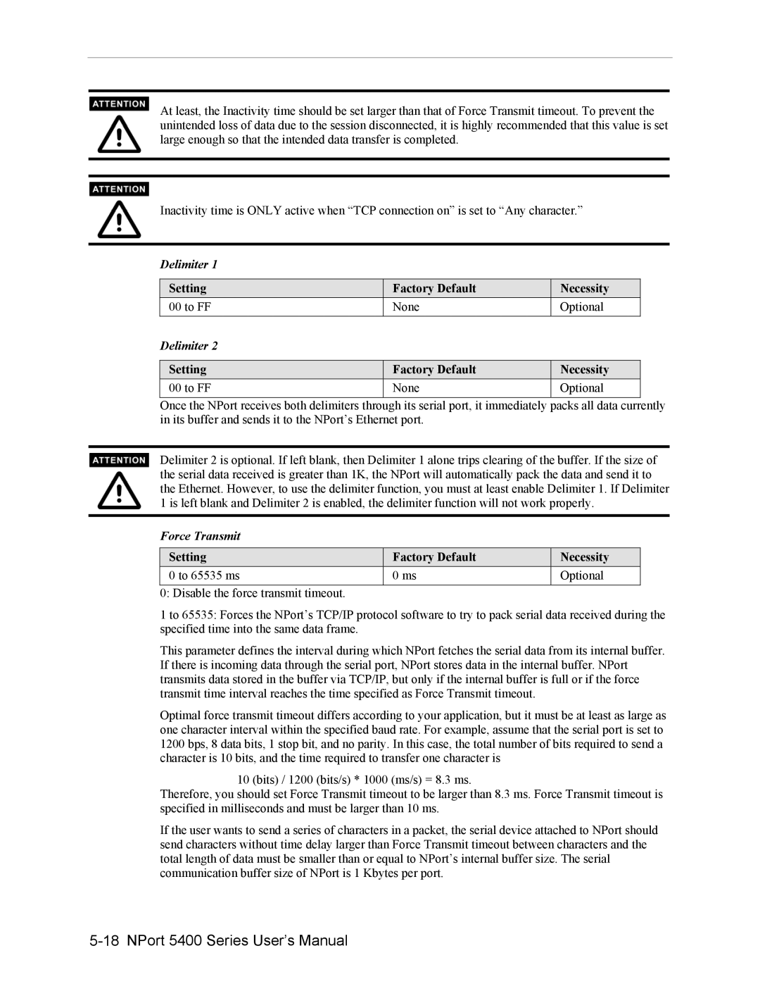 Moxa Technologies user manual NPort 5400 Series User’s Manual 