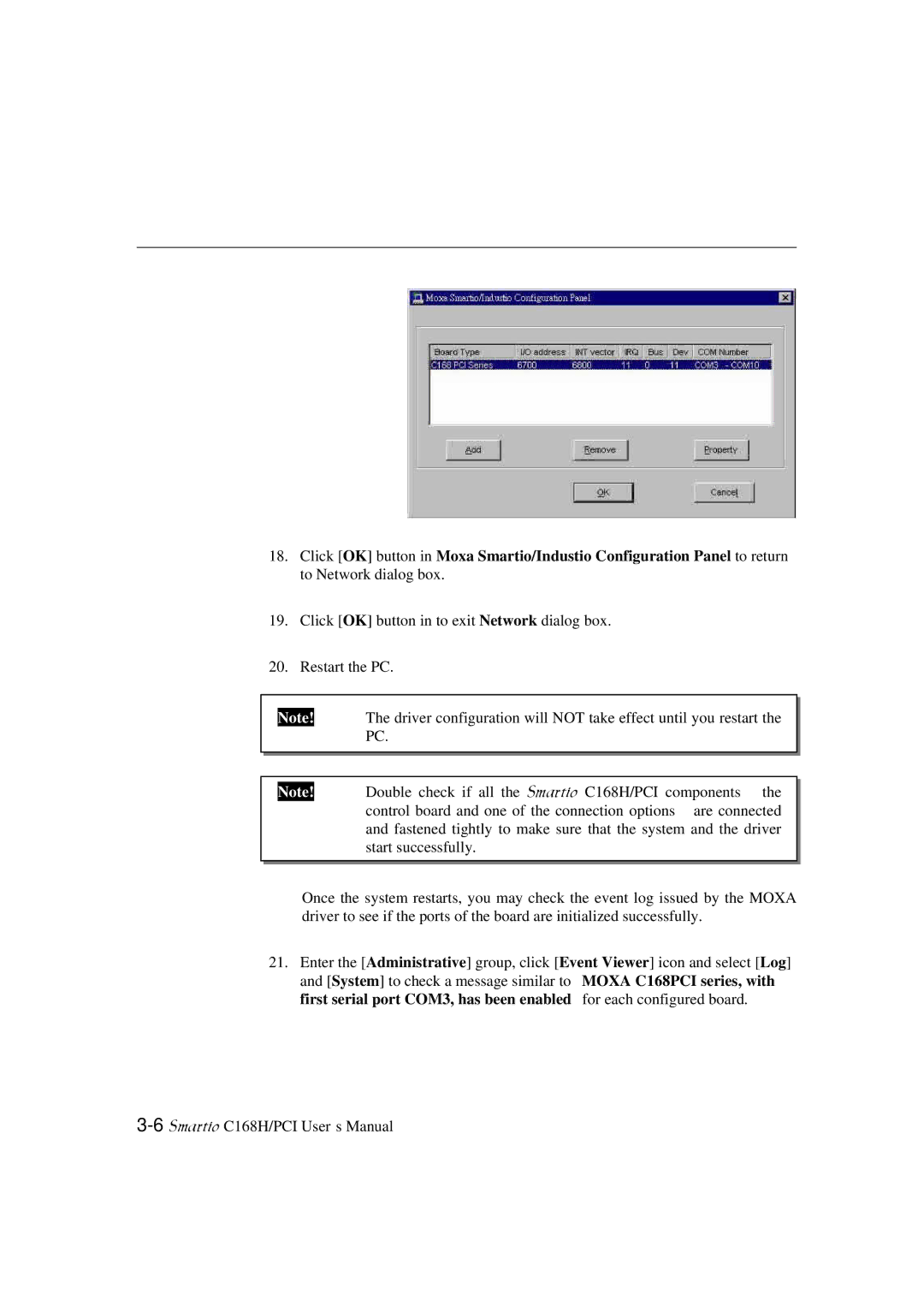 Moxa Technologies C168H user manual 