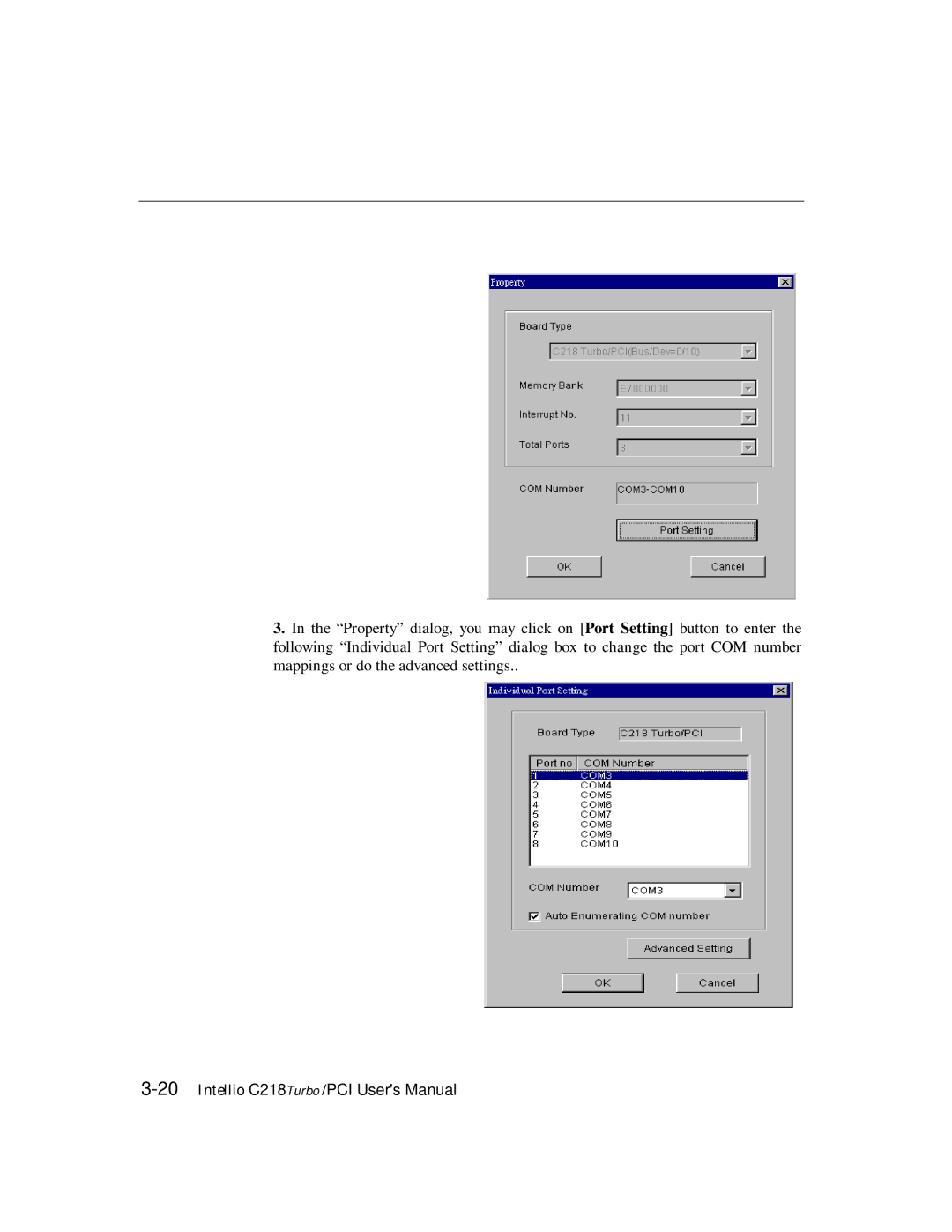 Moxa Technologies C218 user manual 