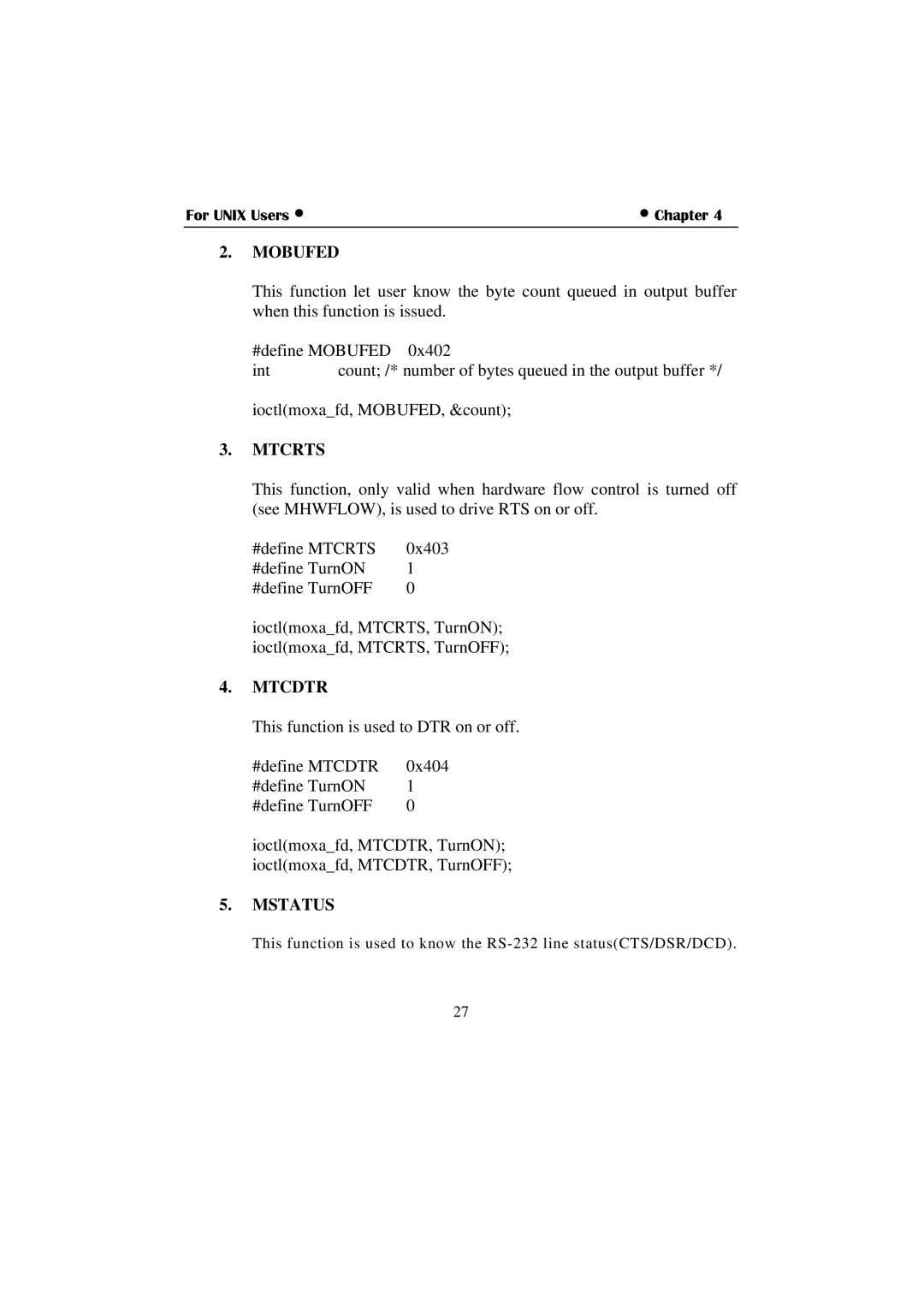 Moxa Technologies C360 manual Mobufed 