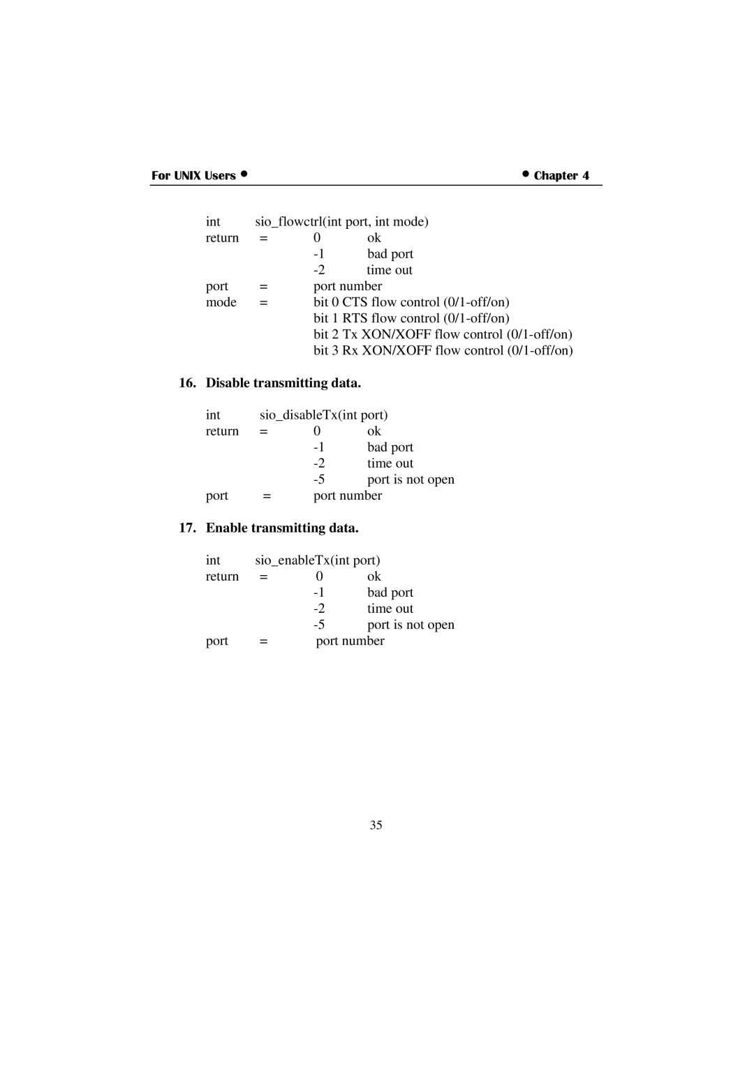 Moxa Technologies C360 manual Disable transmitting data, Enable transmitting data 