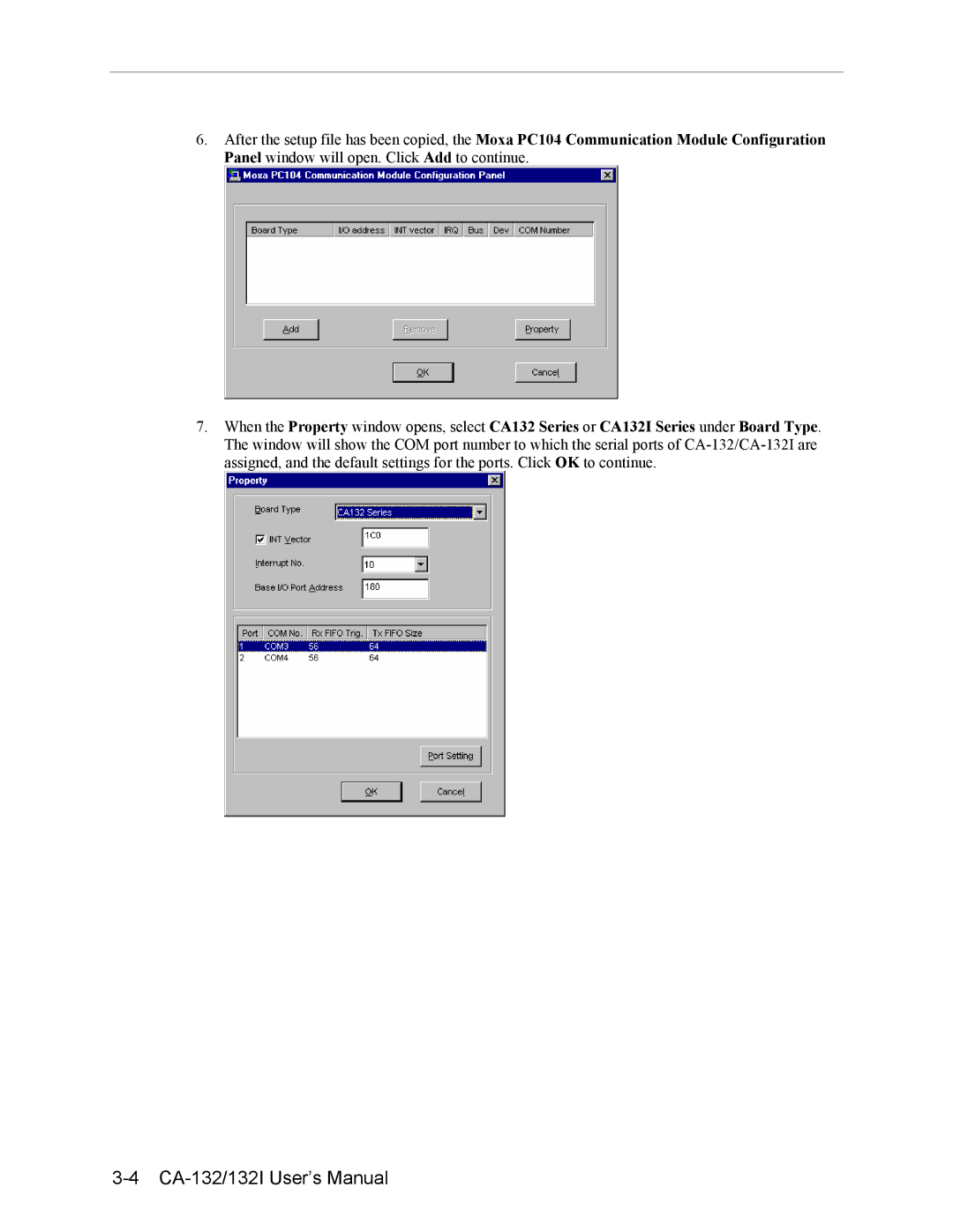 Moxa Technologies user manual CA-132/132I User’s Manual 