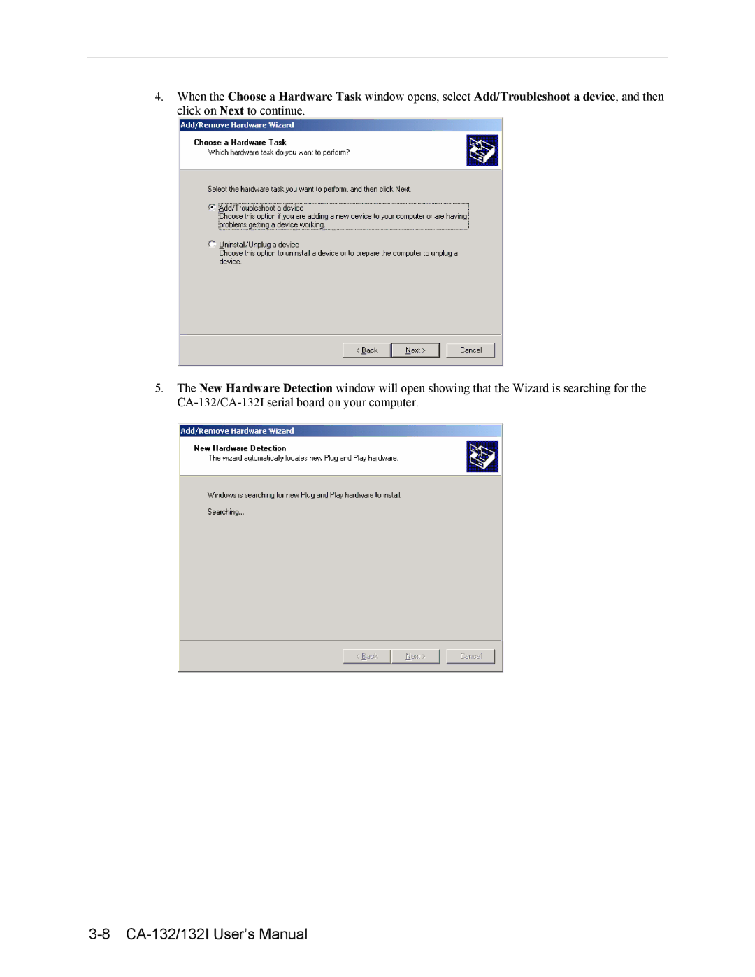 Moxa Technologies user manual CA-132/132I User’s Manual 