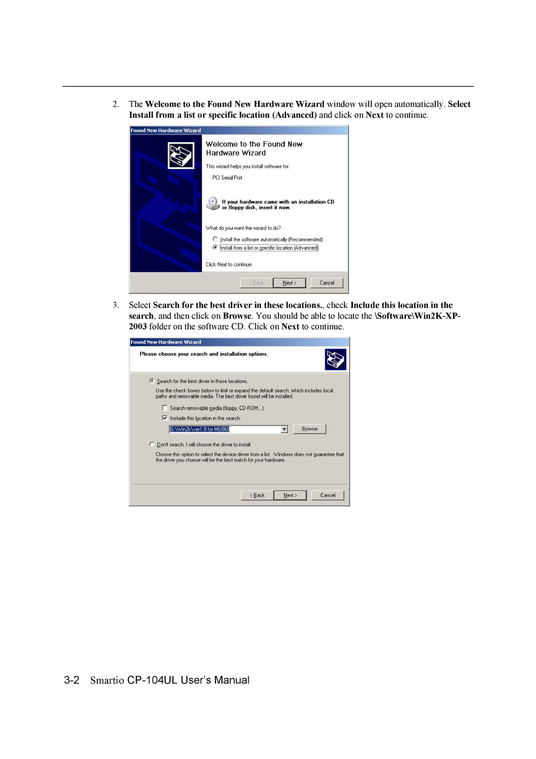 Moxa Technologies user manual Smartio CP-104UL User’s Manual 