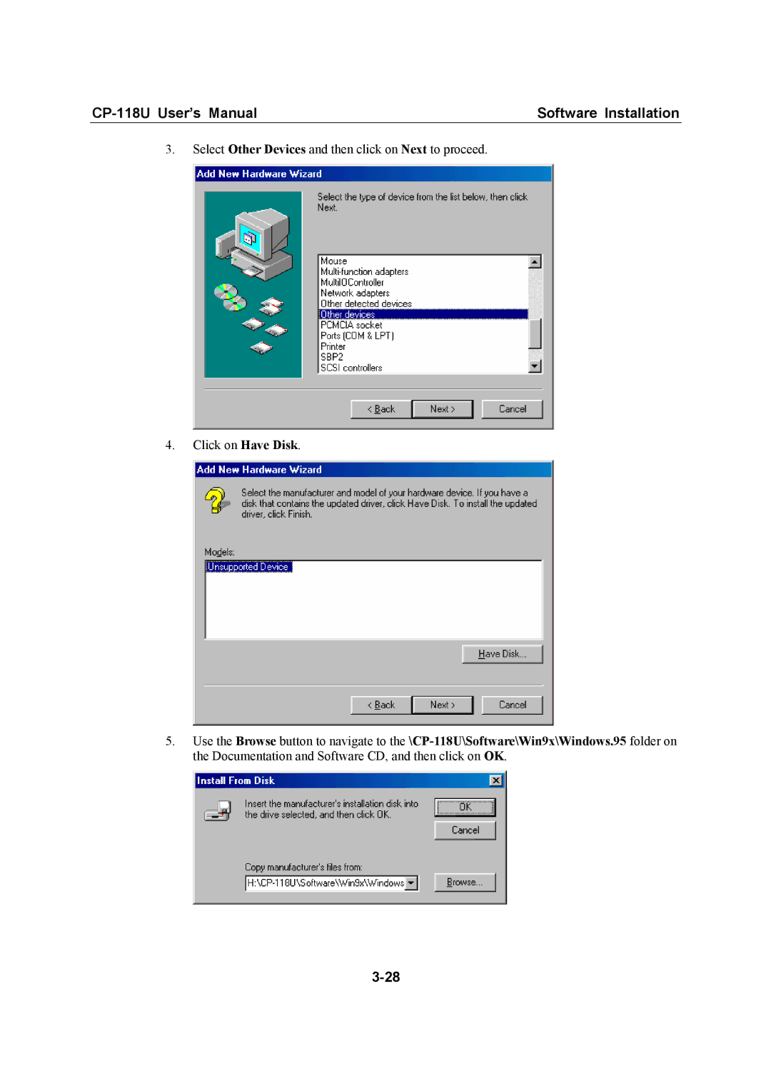 Moxa Technologies user manual CP-118U User’s Manual Software Installation 