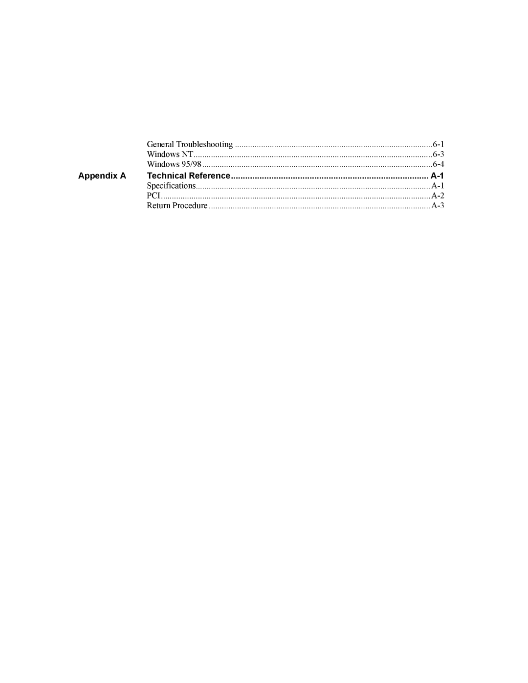 Moxa Technologies CP-132U user manual Appendix a 