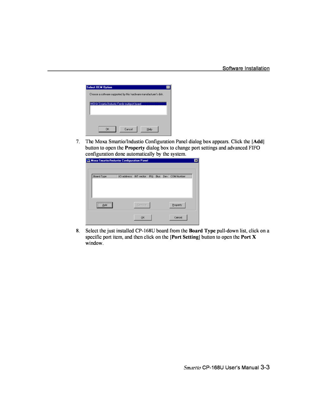 Moxa Technologies CP-168U user manual 