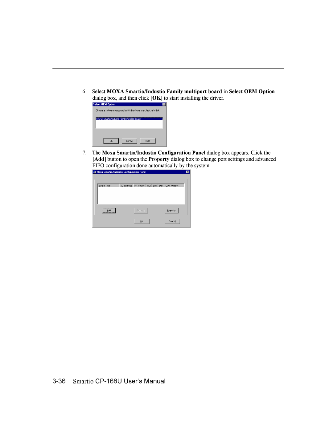 Moxa Technologies user manual Smartio CP-168U User’s Manual 