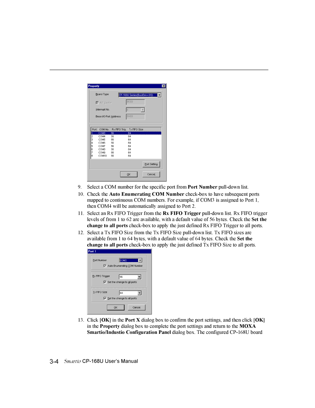 Moxa Technologies user manual 4Smartio CP-168U User’s Manual 