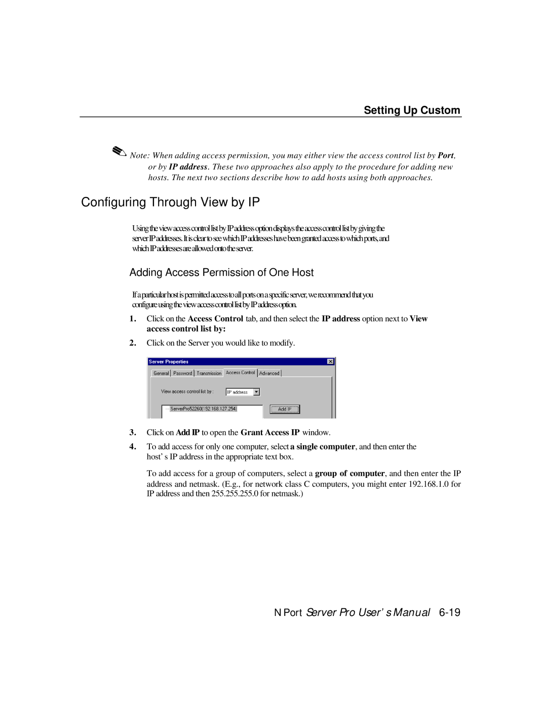 Moxa Technologies DE-308, DE-303 manual Configuring Through View by IP 