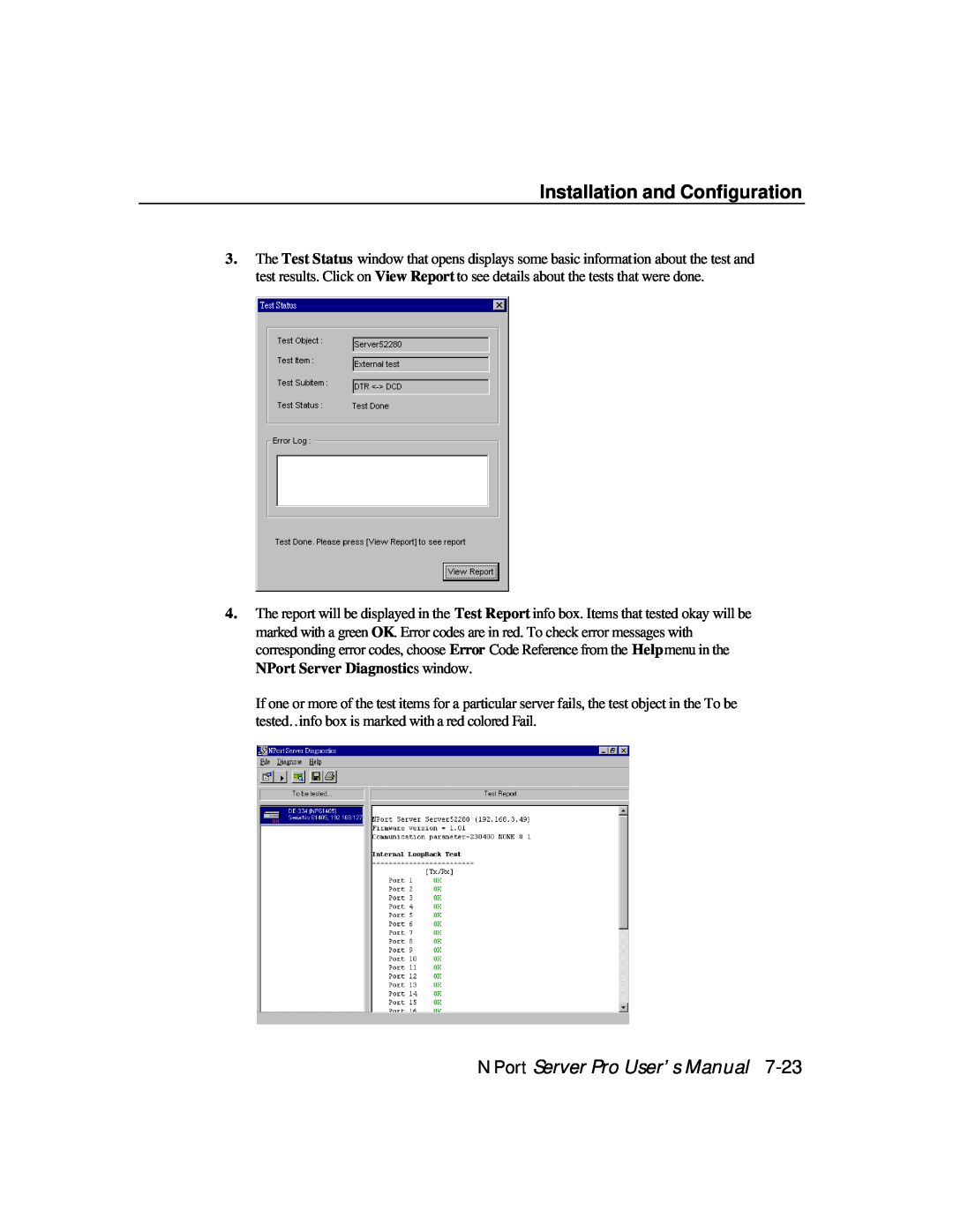 Moxa Technologies DE-308, DE-303 manual Installation and Configuration, NPort Server Pro User’s Manual 