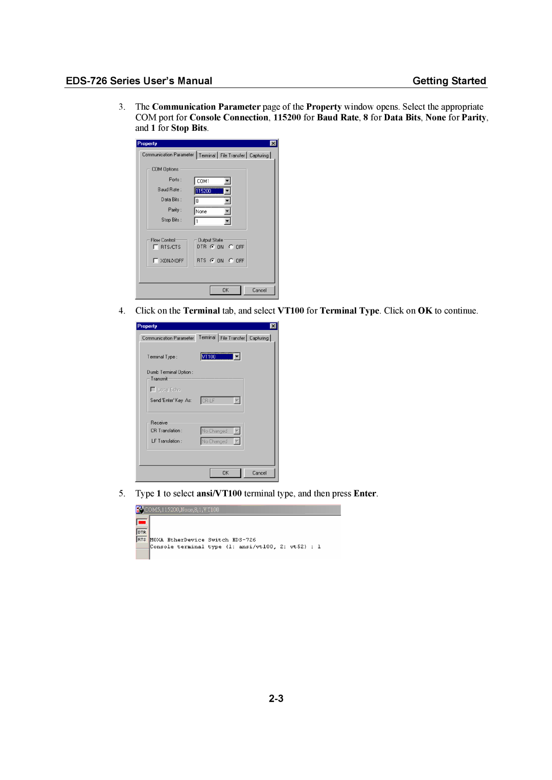 Moxa Technologies user manual EDS-726 Series User’s Manual 