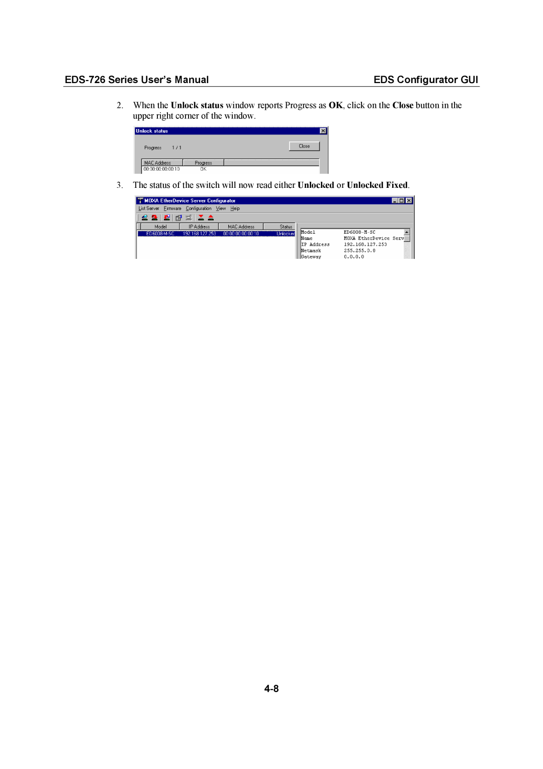 Moxa Technologies user manual EDS-726 Series User’s Manual 