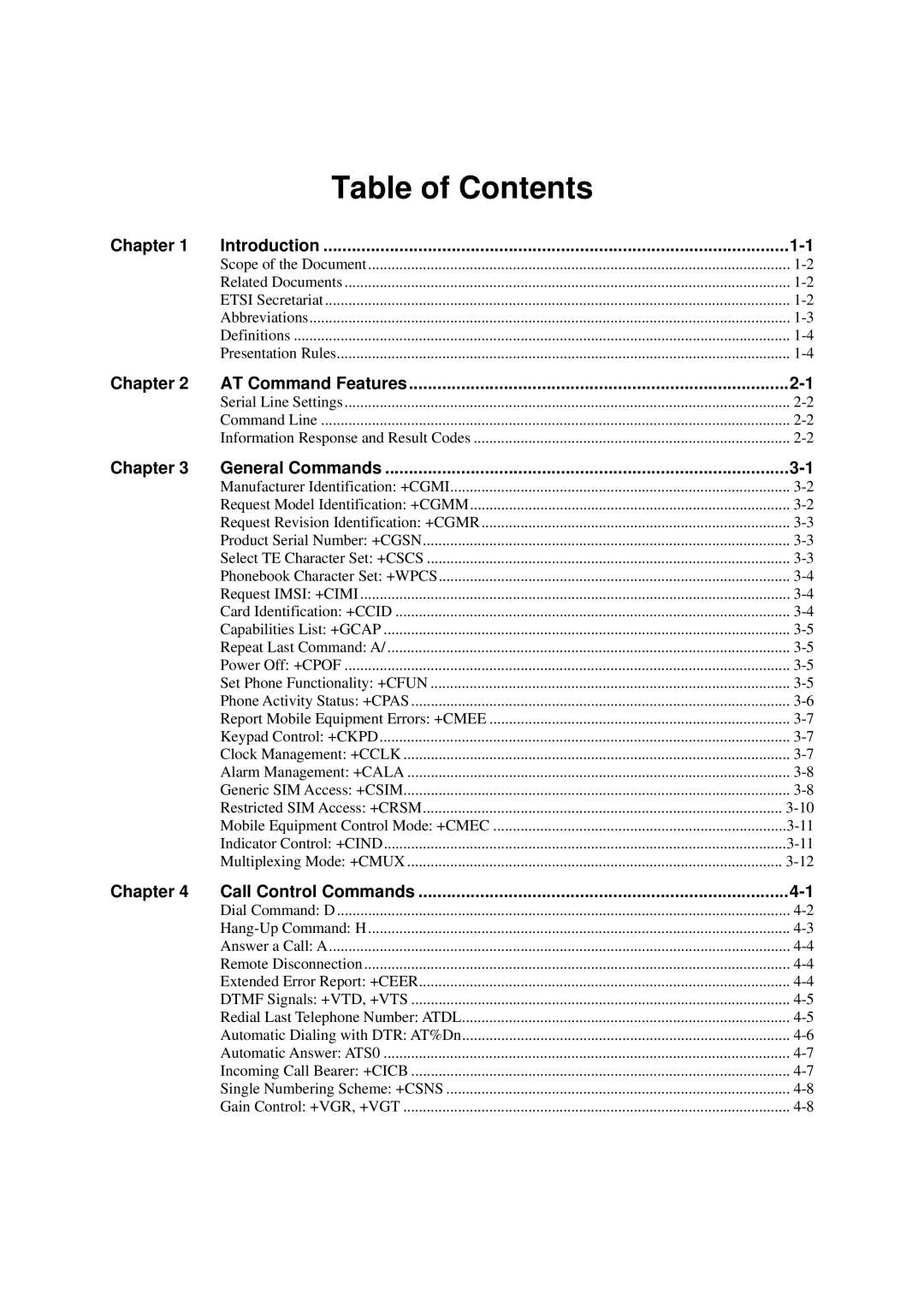 Moxa Technologies G2150I manual Table of Contents 