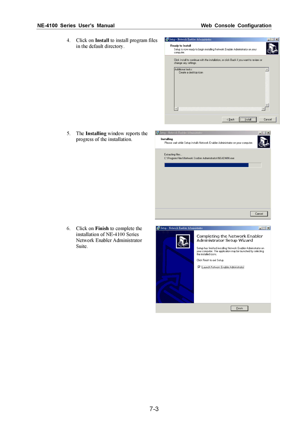 Moxa Technologies user manual NE-4100 Series User’s Manual Web Console Configuration 