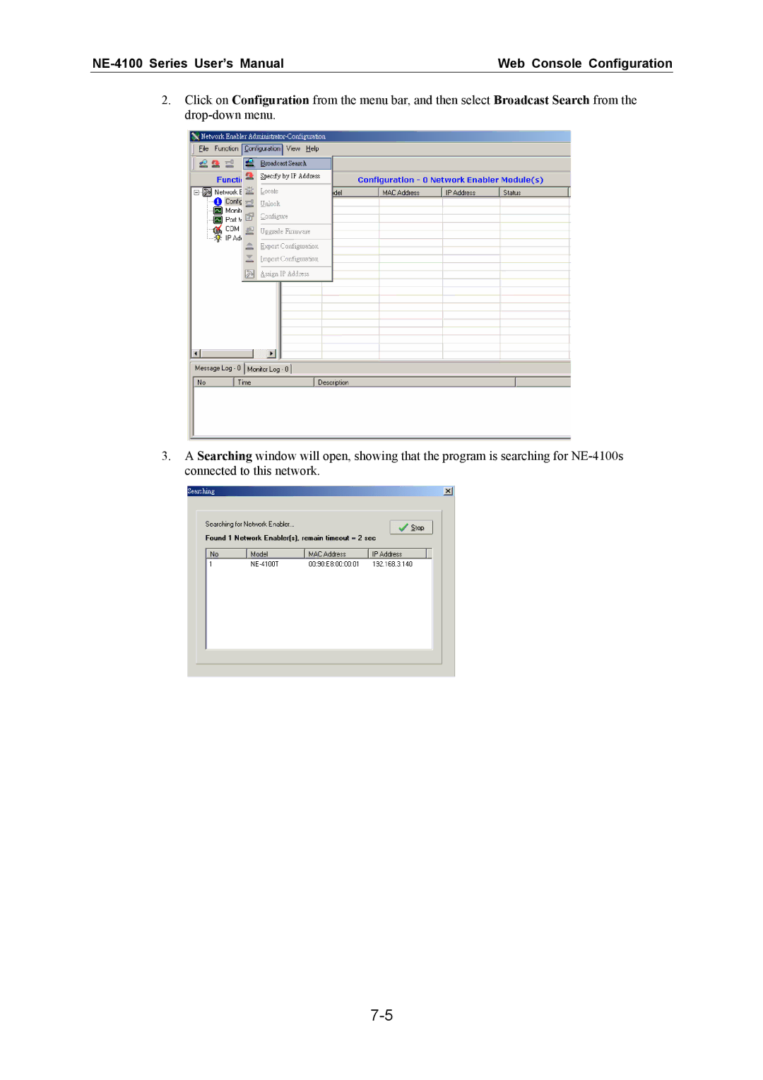 Moxa Technologies user manual NE-4100 Series User’s Manual Web Console Configuration 