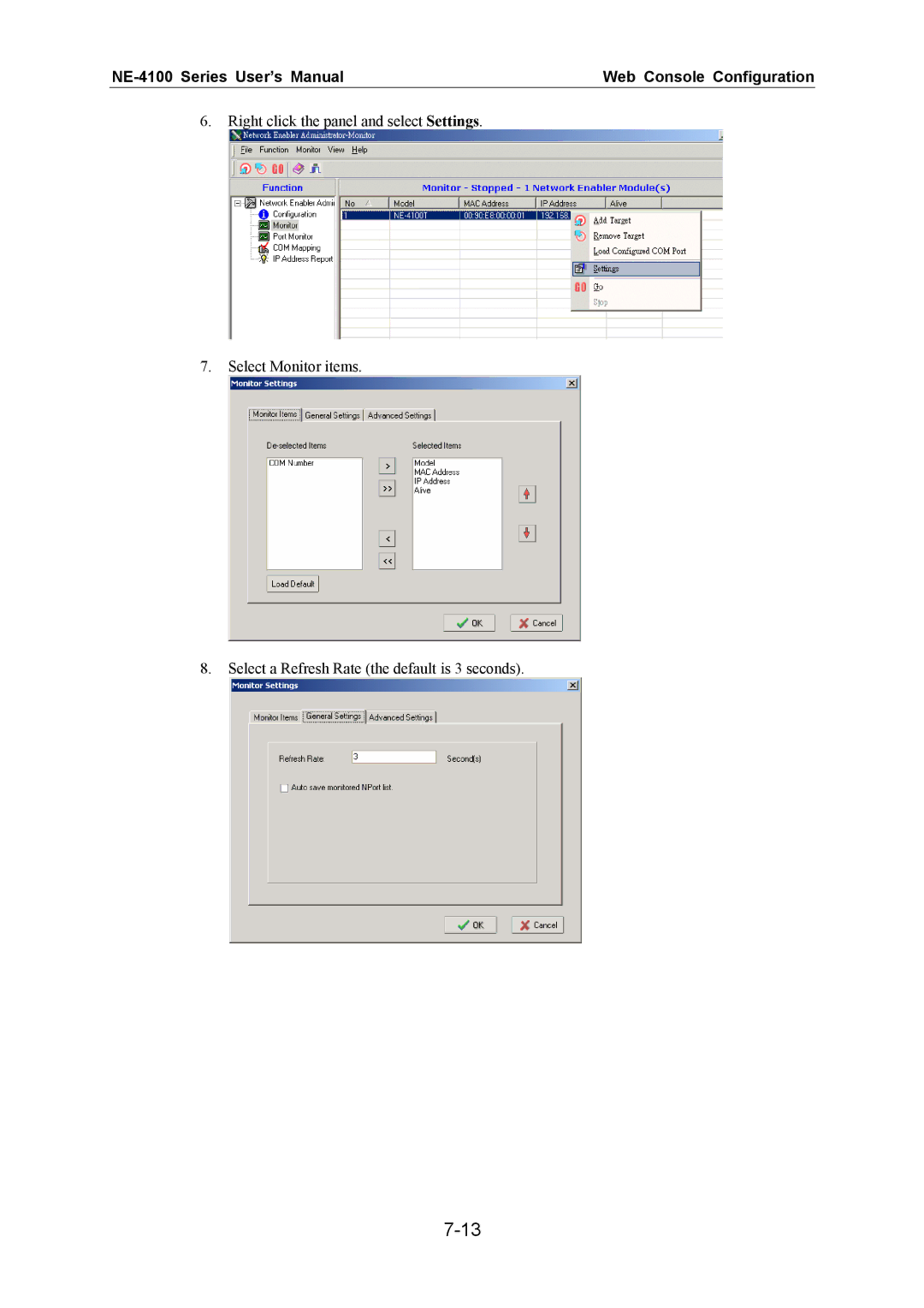 Moxa Technologies user manual NE-4100 Series User’s Manual Web Console Configuration 