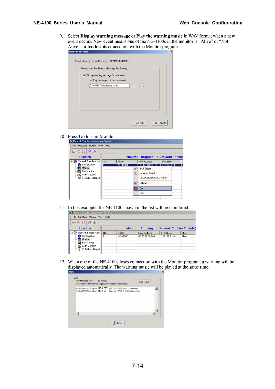 Moxa Technologies user manual NE-4100 Series User’s Manual Web Console Configuration 