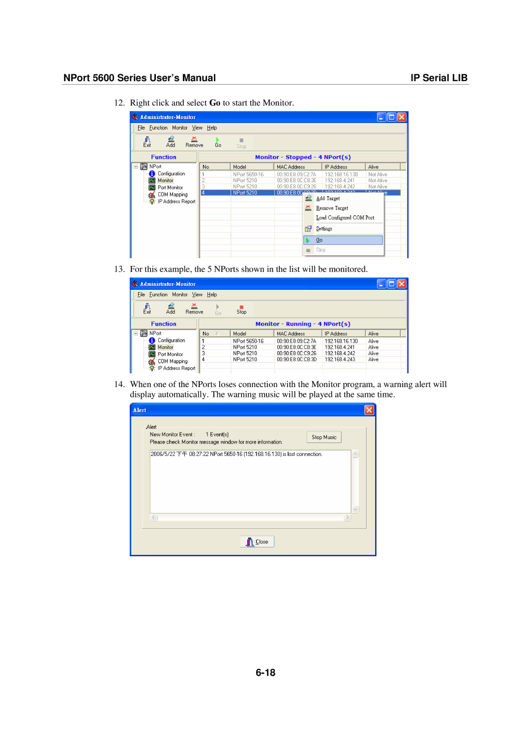 Moxa Technologies user manual NPort 5600 Series User’s Manual IP Serial LIB 