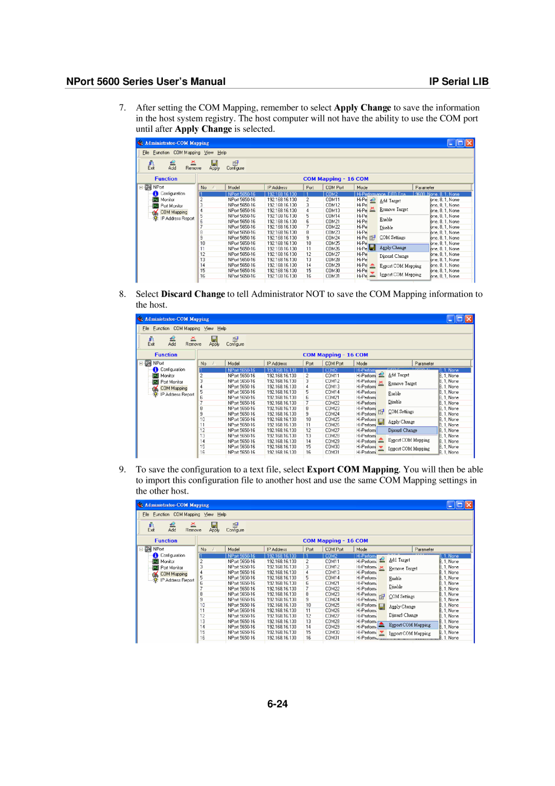 Moxa Technologies user manual NPort 5600 Series User’s Manual IP Serial LIB 