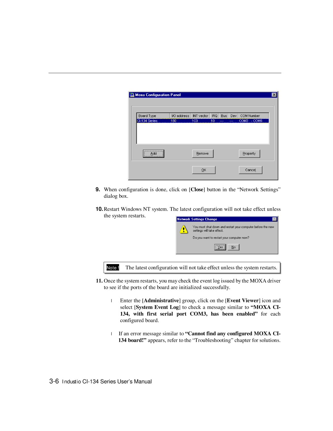 Moxa Technologies RS-485, RS-422 user manual 6Industio CI-134 Series User’s Manual 