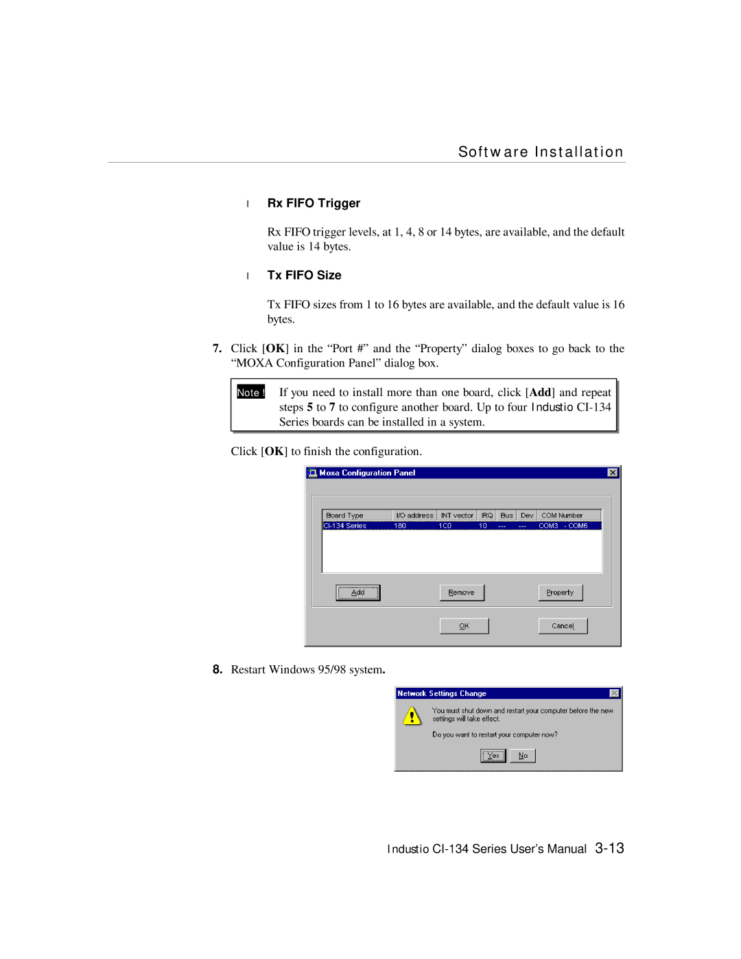 Moxa Technologies RS-422, RS-485 user manual Rx Fifo Trigger 