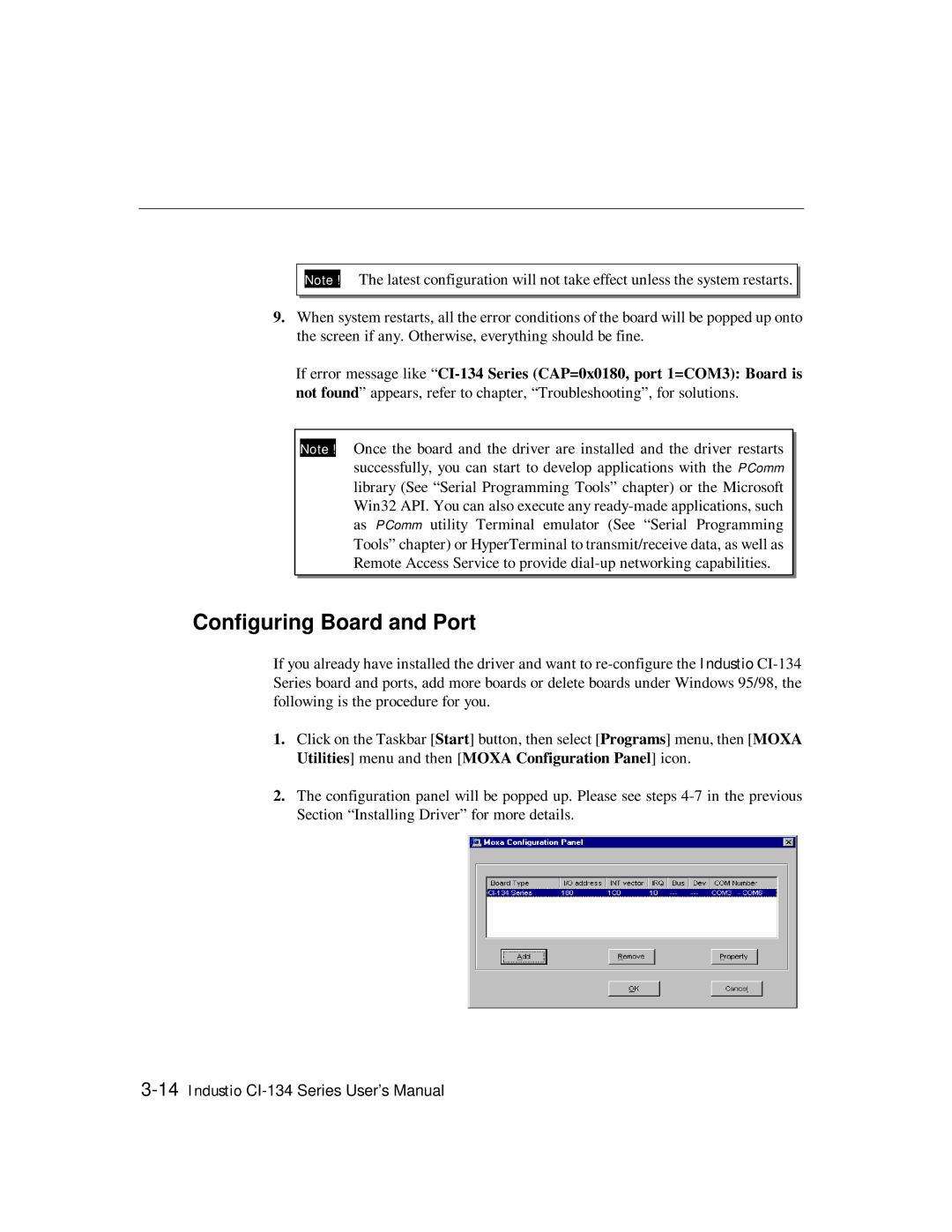 Moxa Technologies RS-485, RS-422 user manual 14Industio CI-134 Series User’s Manual 