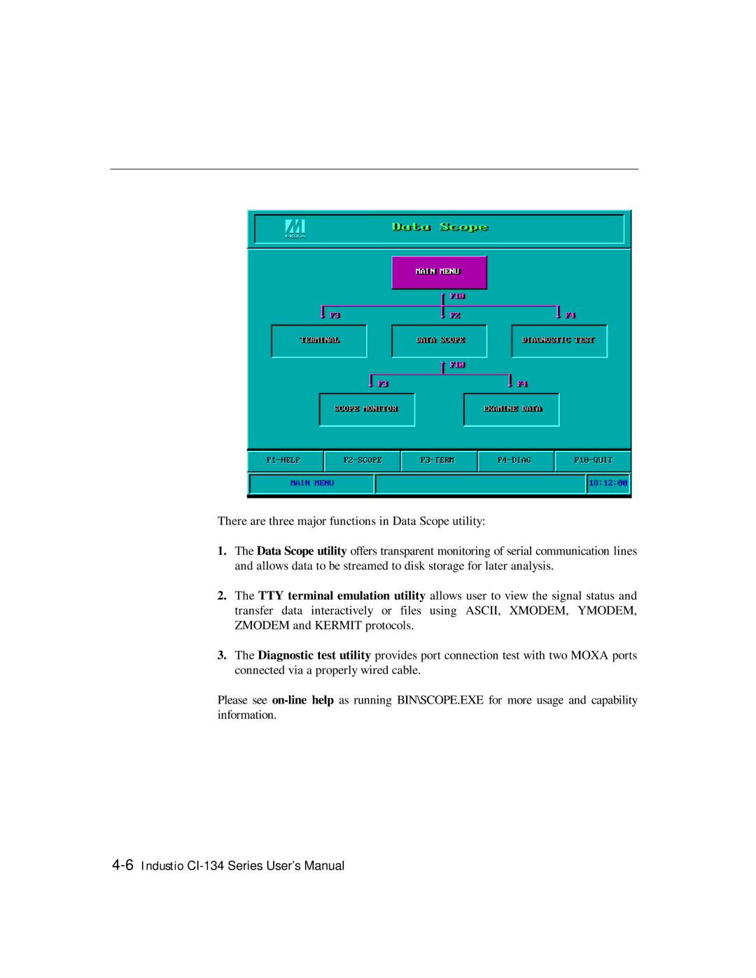 Moxa Technologies RS-485, RS-422 user manual 6Industio CI-134 Series User’s Manual 