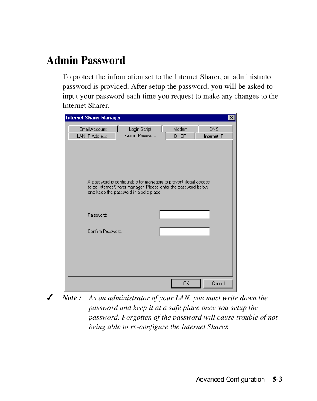 Moxa Technologies SD1000 user manual Admin Password 