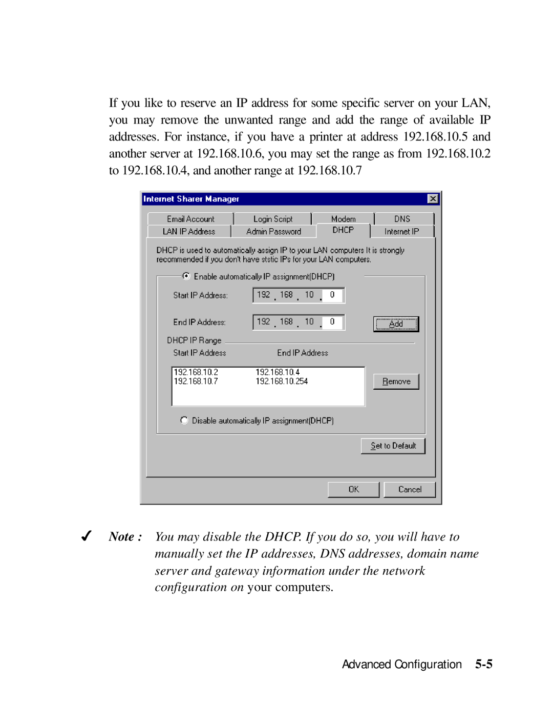 Moxa Technologies SD1000 user manual Advanced Configuration 