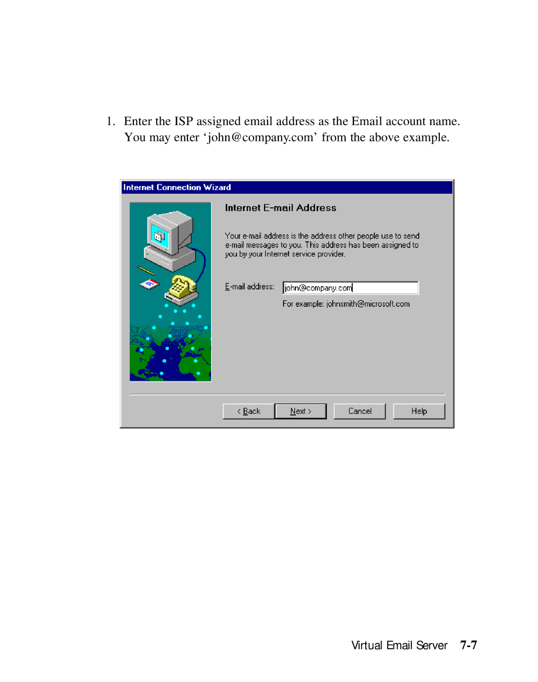 Moxa Technologies SD1000 user manual Virtual Email Server 