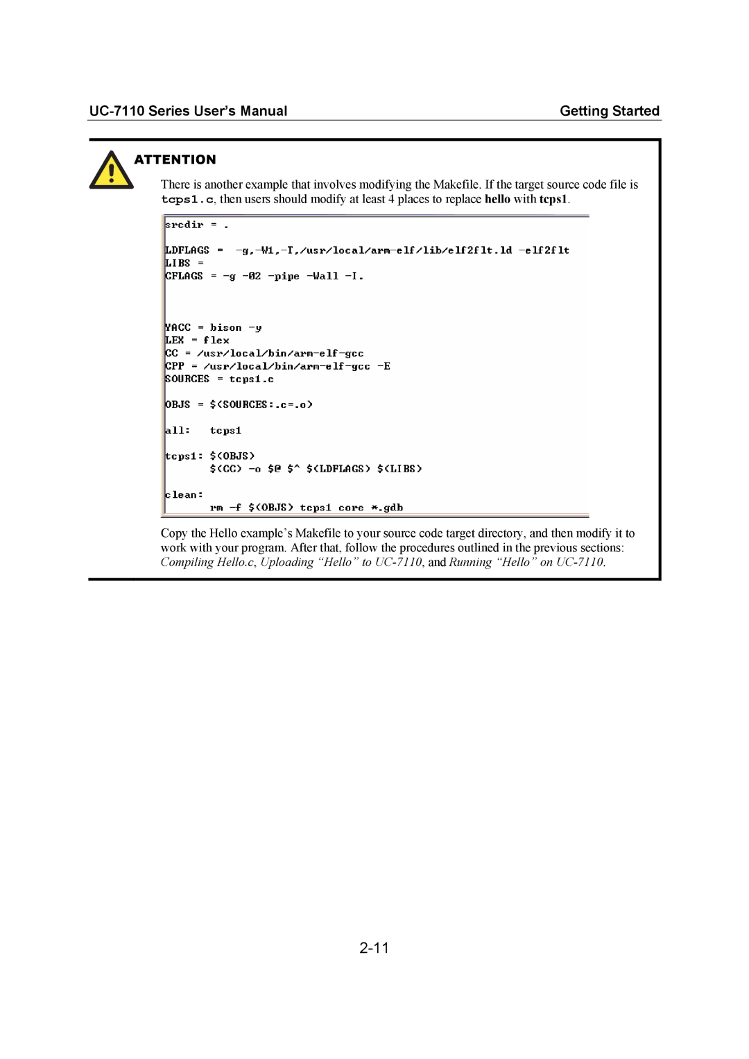 Moxa Technologies user manual UC-7110 Series User’s Manual 