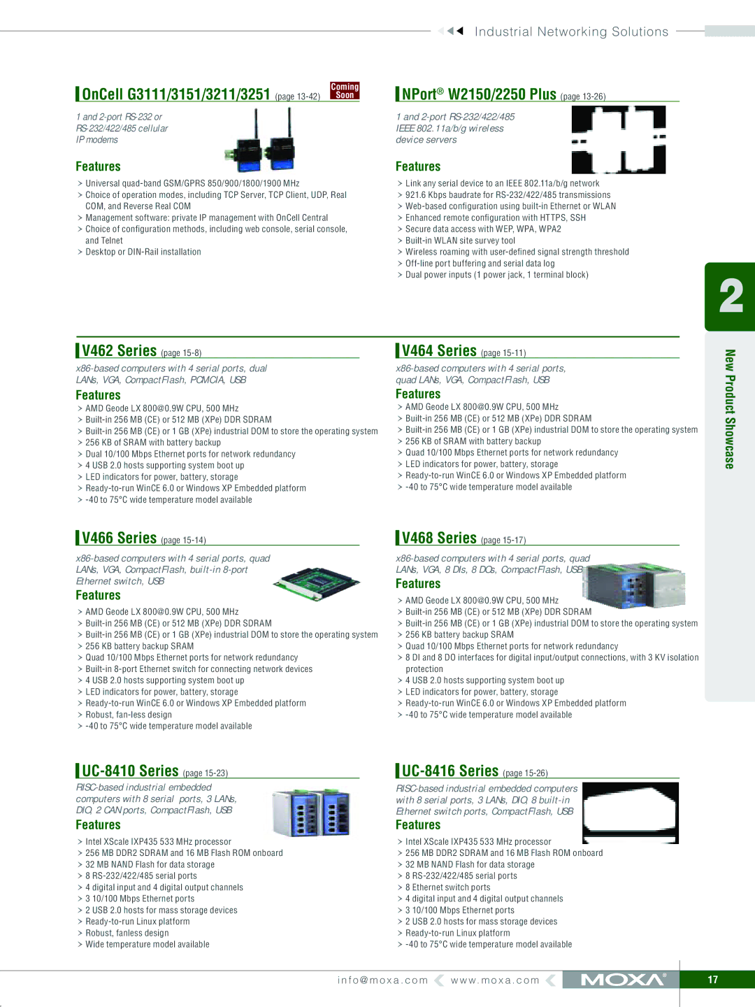 Moxa Technologies V91 manual NPort W2150/2250 Plus, V462 Series, V466 Series, UC-8410 Series, V468 Series, UC-8416 Series 