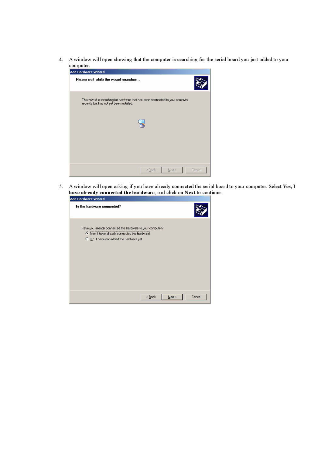 Moxa Technologies Windows 2003 Driver manual 