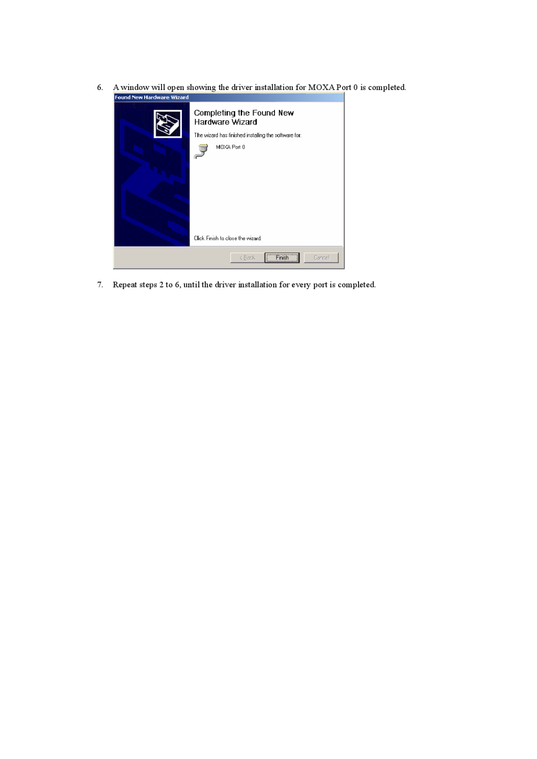 Moxa Technologies Windows 2003 Driver manual 