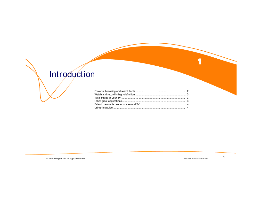 Moxi Version 4.1 manual Introduction 